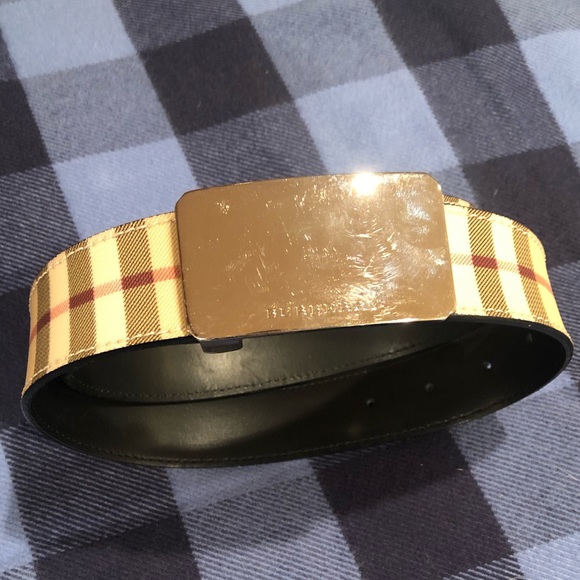 burberry classic belt